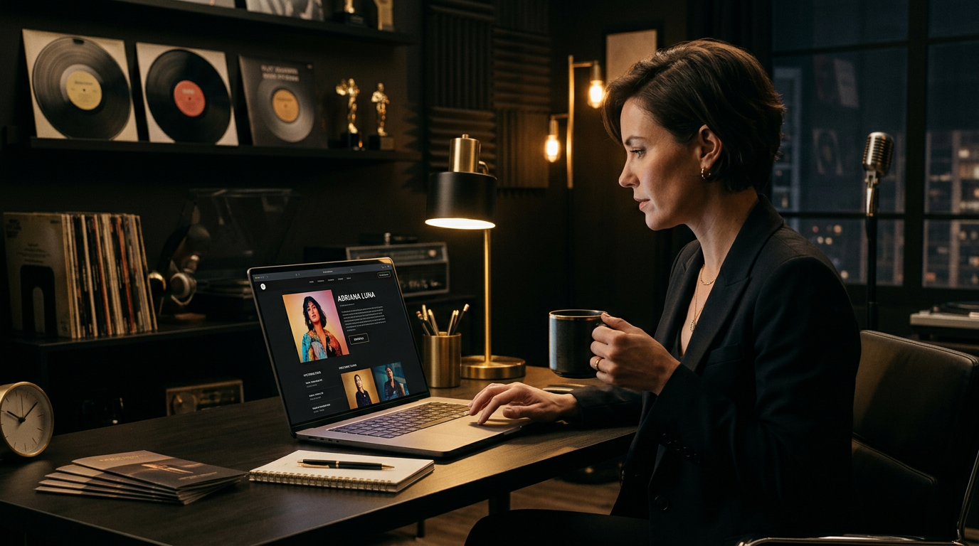 Professionelle Websites für Labels & Promoter